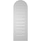 Ekena Millwork Round Top Surface Mount PVC Gable Vent: Functional, w/ 2"W x 2"P Brickmould Sill Frame, 12"W x 34"H GVPRT12X3403SF - alternate 4